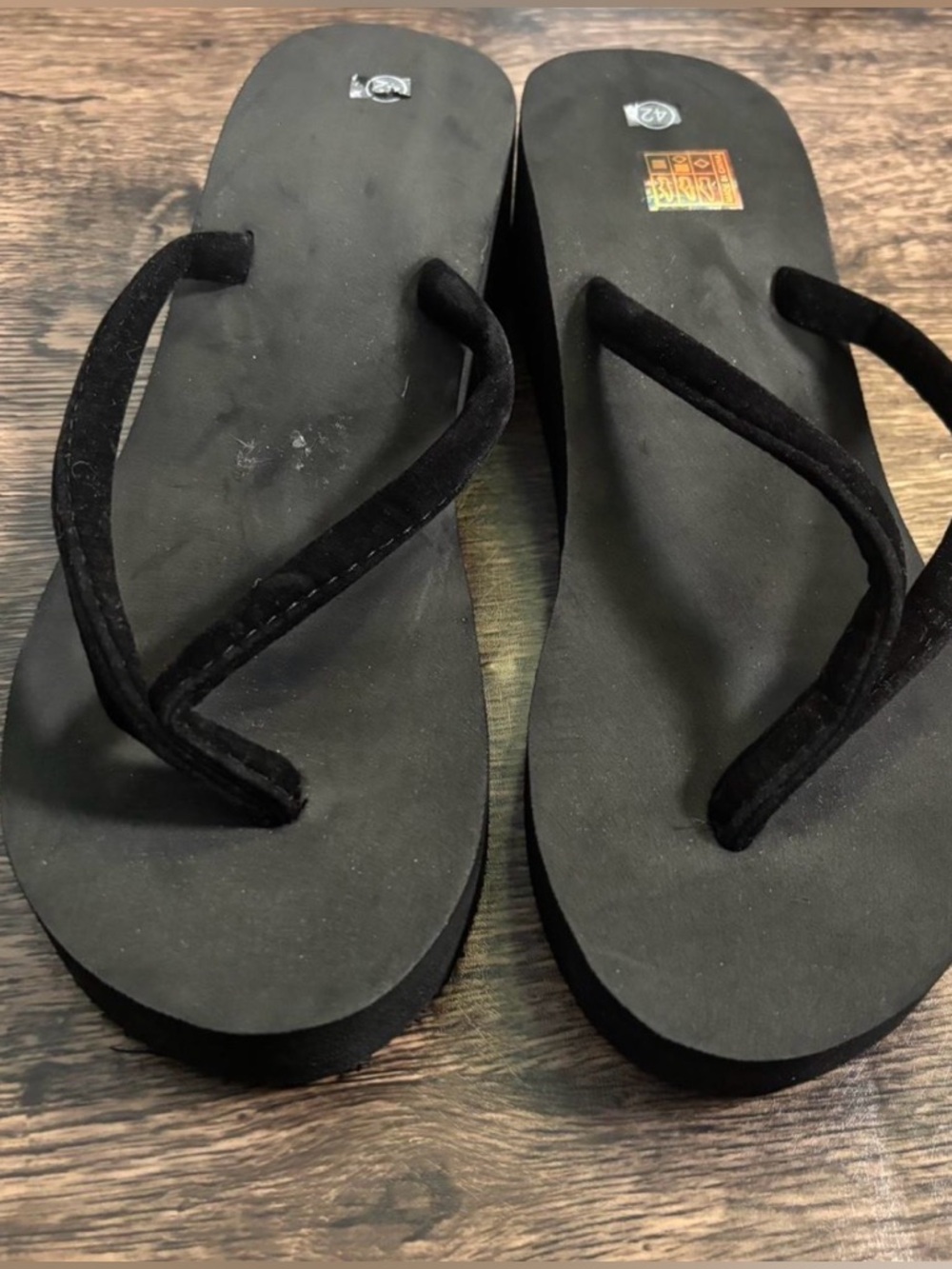 Y2K Wedge Flip Flops
